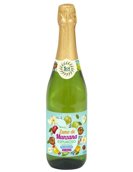 Espumoso Manzana Sin Alcohol 750 ml  de Solnatural