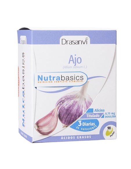 Ajo Macerado 500Mg Bote 90 Perlas Nutrabasicos Drasanvi