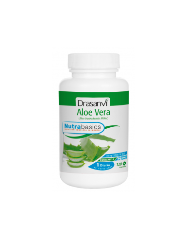 Aloe Vera Bote 120 Comprimidos Nutrabasicos Drasanvi