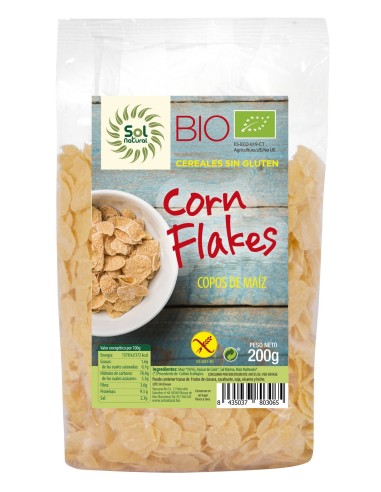 Corn Flakes Sin Gluten Bio 200 g  de Solnatural