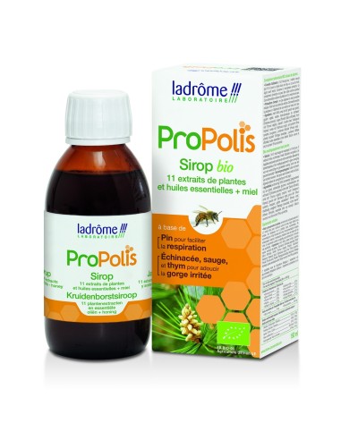 Sirope própolis bio, 150ml de Ladrôme Laboratoire