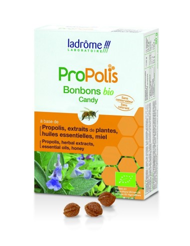 Caramelos propolis bio, 50gr de Ladrôme Laboratoire