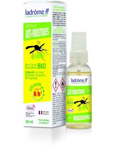 Spray Anti Mosquitos Bio 50 ml de Ladrome