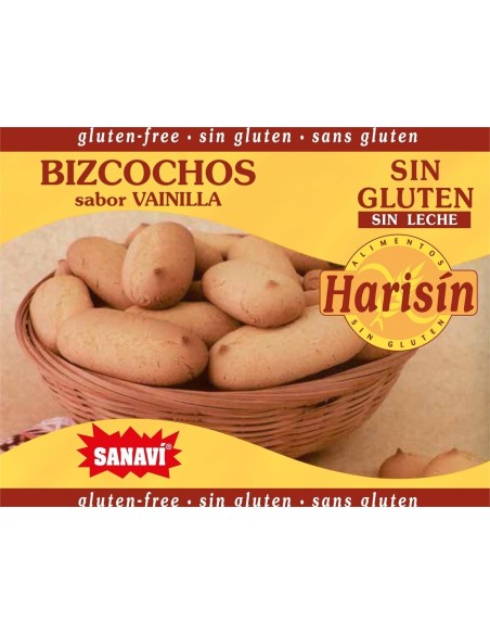 Bizcochos Vainilla de Sanavi