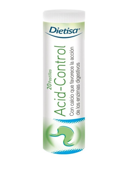 Acid-Control Pastillas  Envase Exp 12X20 Past.(5 Días) de Dielisa®