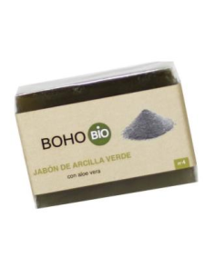 Arcilla Verde Jabon Pastilla 100Gr. Bio de Boho
