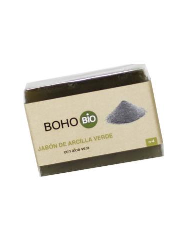 Arcilla Verde Jabon Pastilla 100Gr. Bio de Boho