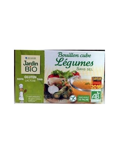 Jb Cubitos de Verduras sin Sal y sin Gluten de Jardin Bio