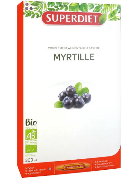 Arandano Negro Bio 20 Amp 15Ml de Superdiet