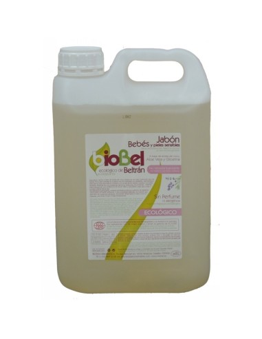 Jabón Líquido Para Bebés Bio, 5 L de Biobel