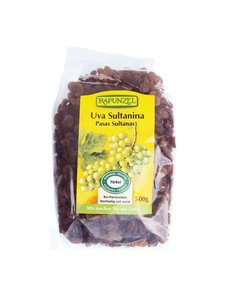 Pasas Sultanas Rapunzel 500 G de Rapunzel