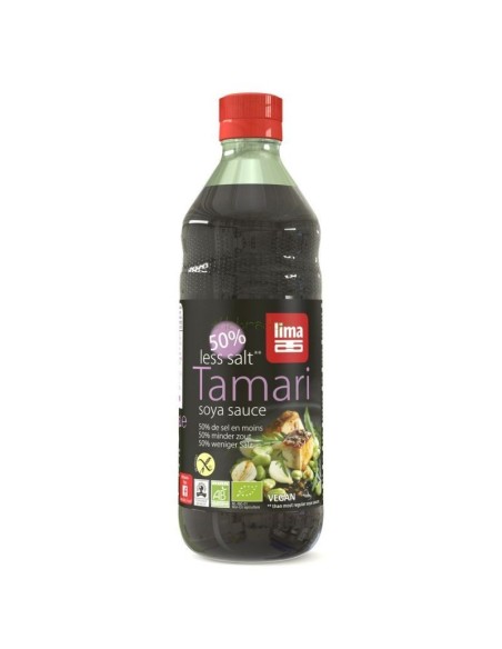 Tamari 50% Sal Reducido 500 Ml de Lima