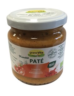 Pate Mousse De Tomate Arrabiata Bio, 175 G de Granovita