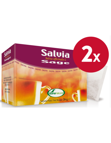 Pack de 2 ud Inf.Salvia 20Uni. de Soria Natural