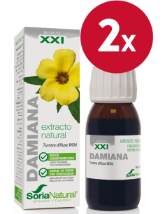 Pack de 2 ud Ext. Damiana Xxi 50Ml. S/Al de Soria Nat