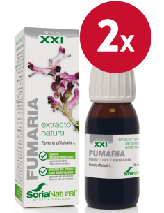 Pack de 2 ud Ext. Fumaria Xxi 50Ml. S/Al de Soria Nat