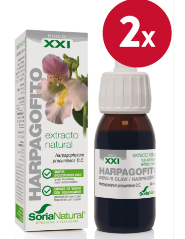 Pack de 2 ud Ext. Harpagofito Xxi 50Ml. S/Al de Soria