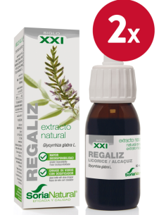 Pack de 2 ud Ext. Regaliz Xxi 50Ml. S/Al de Soria Nat
