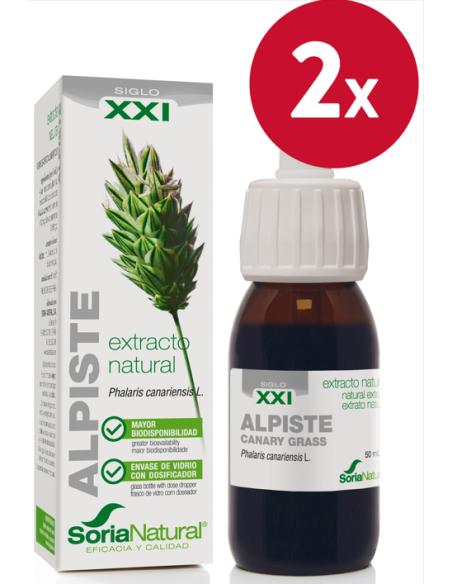 Pack de 2 ud Ext. Alpiste Xxi 50Ml. S/Al de Soria Nat
