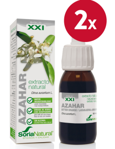 Pack de 2 ud Ext. Azahar Xxi 50Ml. S/Al de Soria Natu