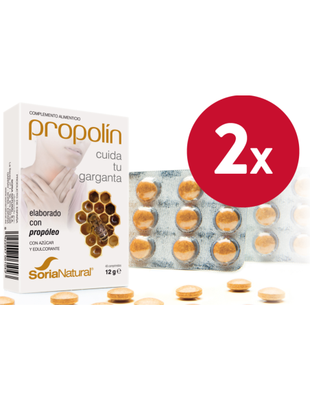 Pack de 2 ud Propolin 48Comp.X250Mg. de Soria Natural