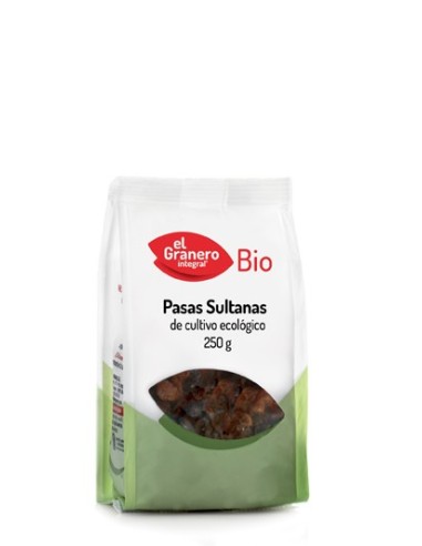 Pasas Sultanas Bio, 250 G de El Granero Integral