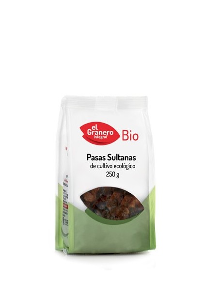 Pasas Sultanas Bio, 250 G de El Granero Integral