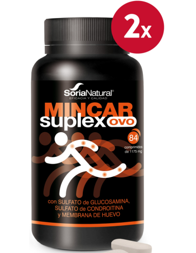 Pack de 2 ud Mincar Suplex Ovo 84Comp. de Soria Natur