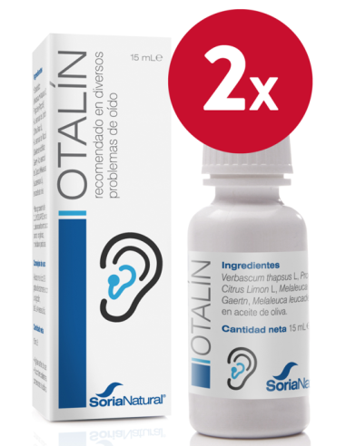 Pack de 2 ud Otalin (Gotas Oticas Con Propoleo) 15Ml.