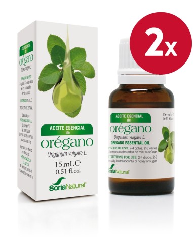 Pack de 2 ud Esencia Oregano 15Cc. de Soria Natural