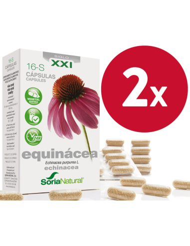 Pack de 2 ud Cap.S 16 Echinacea Xxi 30Cap. de Soria N