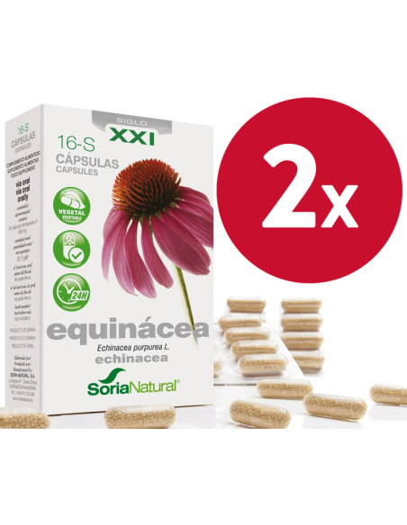 Pack de 2 ud Cap.S 16 Echinacea Xxi 30Cap. de Soria N