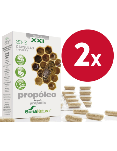 Pack de 2 ud Cap.S 30 Propoleo Xxi 30Cap. de Soria Na