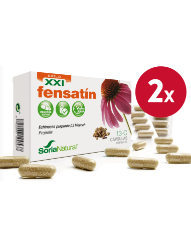 Pack de 2 ud Cap.C-13 Fensatin Xxi Echinacea+Propoleo