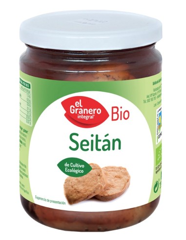 Seitán En Conserva Bio, 440 G de El Granero Integral