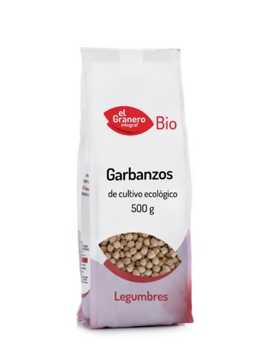 Garbanzos Bio, 500 G de El Granero Integral