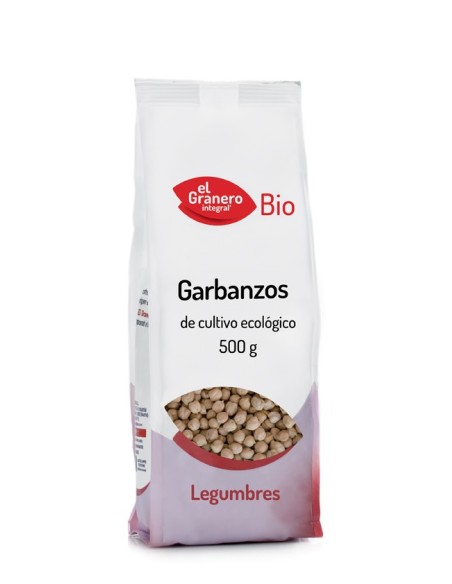 Garbanzos Bio, 500 G de El Granero Integral