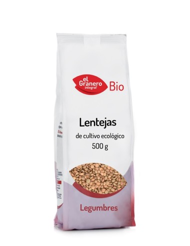 Lentejas Bio, 500 G de El Granero Integral