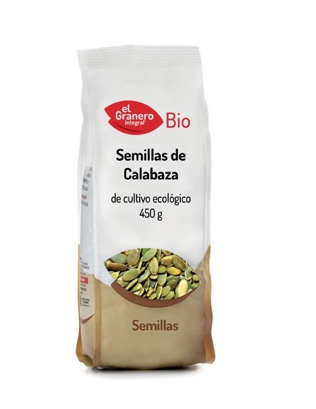 Semillas De Calabaza Bio, 450 G de El Granero Integral