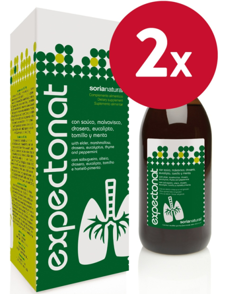 Pack de 2 ud Expectonat Jarabe 250Ml. de Soria Natura