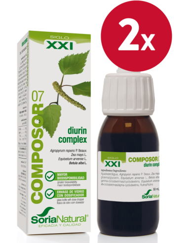 Pack de 2 ud Composor 07 Diurin Complex Xxi 50Ml. de