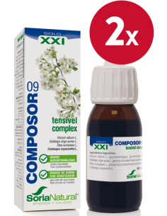 Pack de 2 ud Composor 09 Tensivel Complex Xxi 50Ml. d