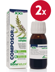 Pack de 2 ud Composor 18 Regastril Complex Xxi 50Ml.