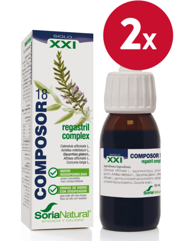 Pack de 2 ud Composor 18 Regastril Complex Xxi 50Ml.