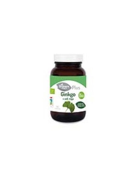 Ginkgo + Vid Roja Bio, 90 Cáp. 500 Mg de El Granero Integral