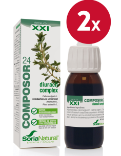 Pack de 2 ud Composor 24 Diuracin Complex Xxi 50Ml. d