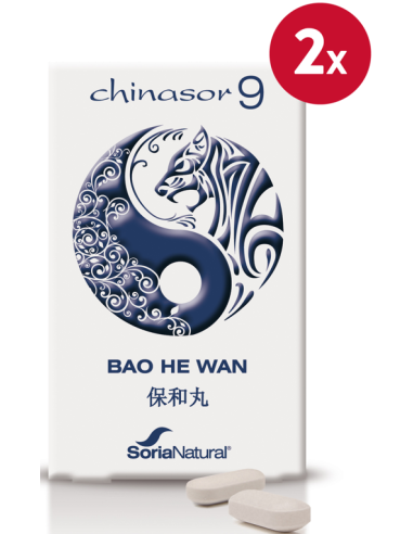 Pack de 2 ud Chinasor 09 Bao He Wan 30Comp. de Soria