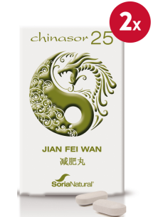Pack de 2 ud Chinasor 25 Jian Fei Wan 30Comp. de Sori