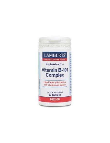 Pack de 2ud Vitamina B-100 Complex 60  Comprimidos de Lamber