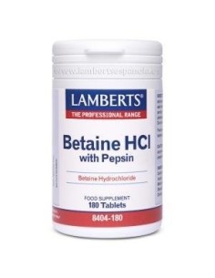 Pack de 2ud Betaina Hci 324Mg./Pepsina 5Mg. 180  Comprimidos